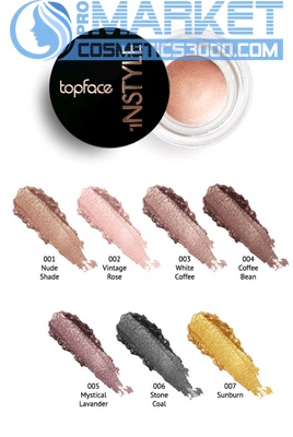 Тени д/век TopFace Long Wearing Creamy