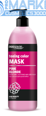 PROSALON Pink Blond Тонирующая маска: пастельно-розовый 500г